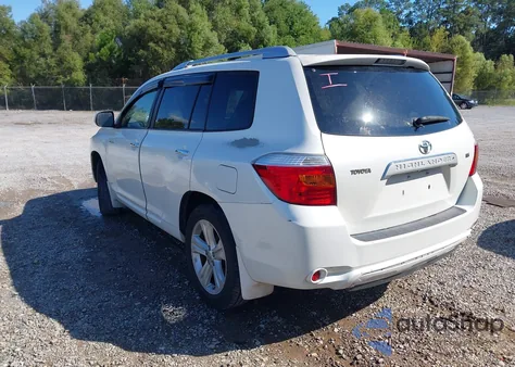 2008 Toyota Highlander Limited from USA, damaged, VIN JTEDS42A682016854